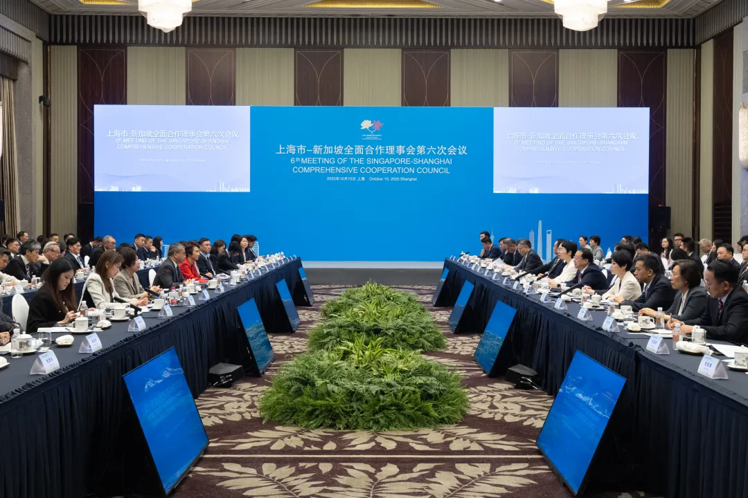 Shanghai, Singapore strengthen comprehensive cooperation