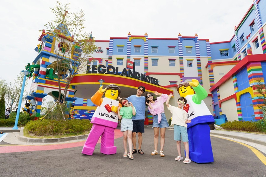 A promotional photo of Legoland Shanghai Resort, which is scheduled to open on July 5.jpg