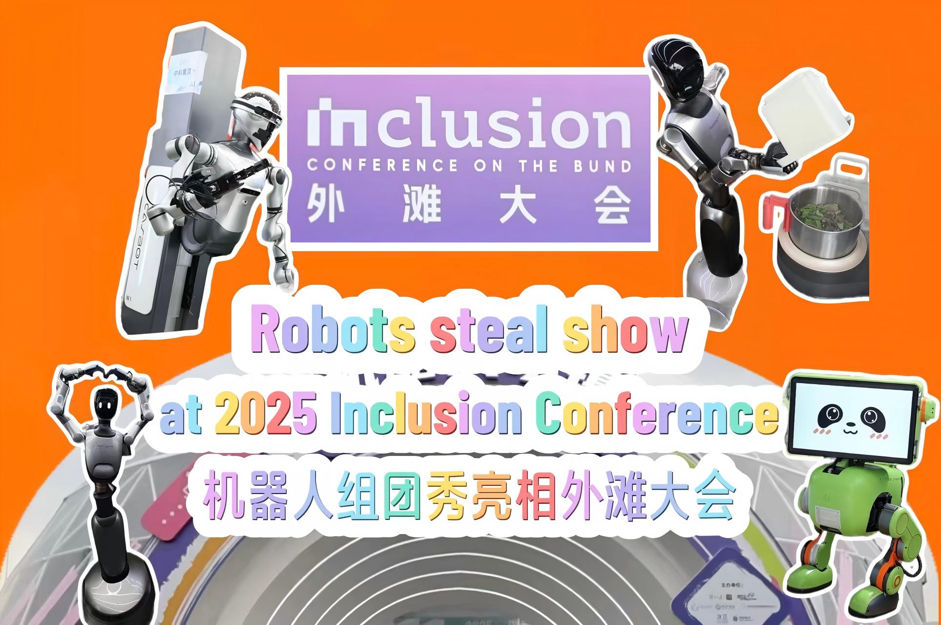 Video: Robots steal show at 2025 Inclusion Conference 