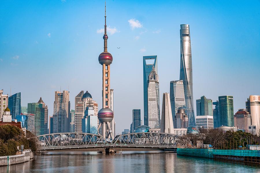 A view of Lujiazui, the financial center in Shanghai. VCG.jpg