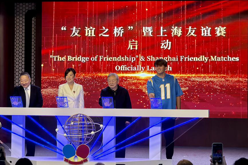 Young athletes revive 'ping-pong diplomacy' in Shanghai