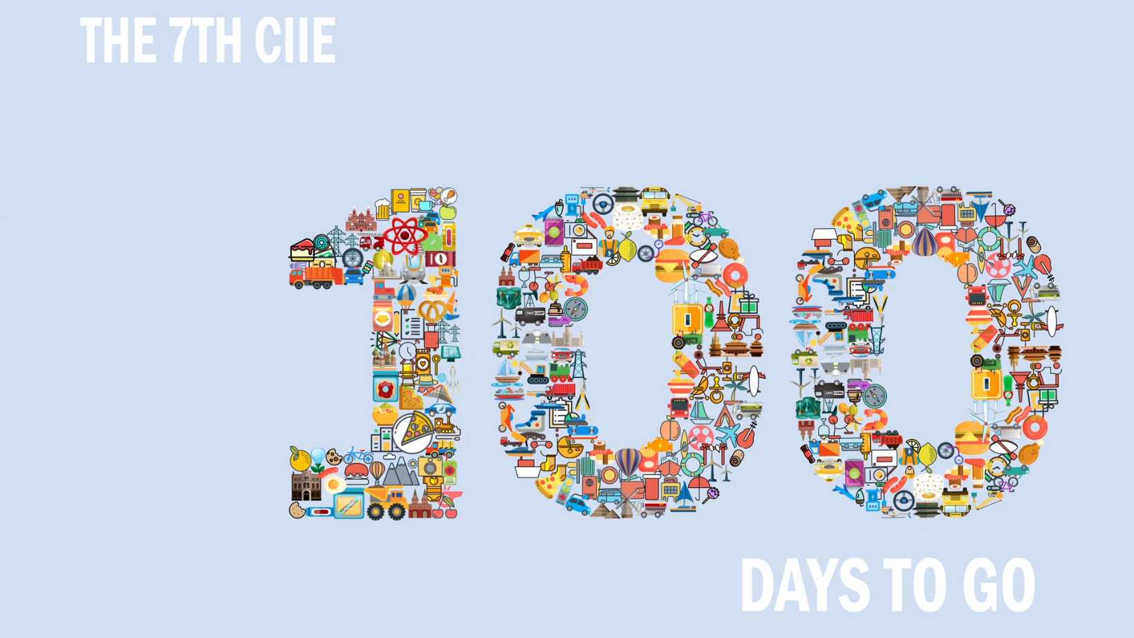 7th CIIE, 100 days to go!