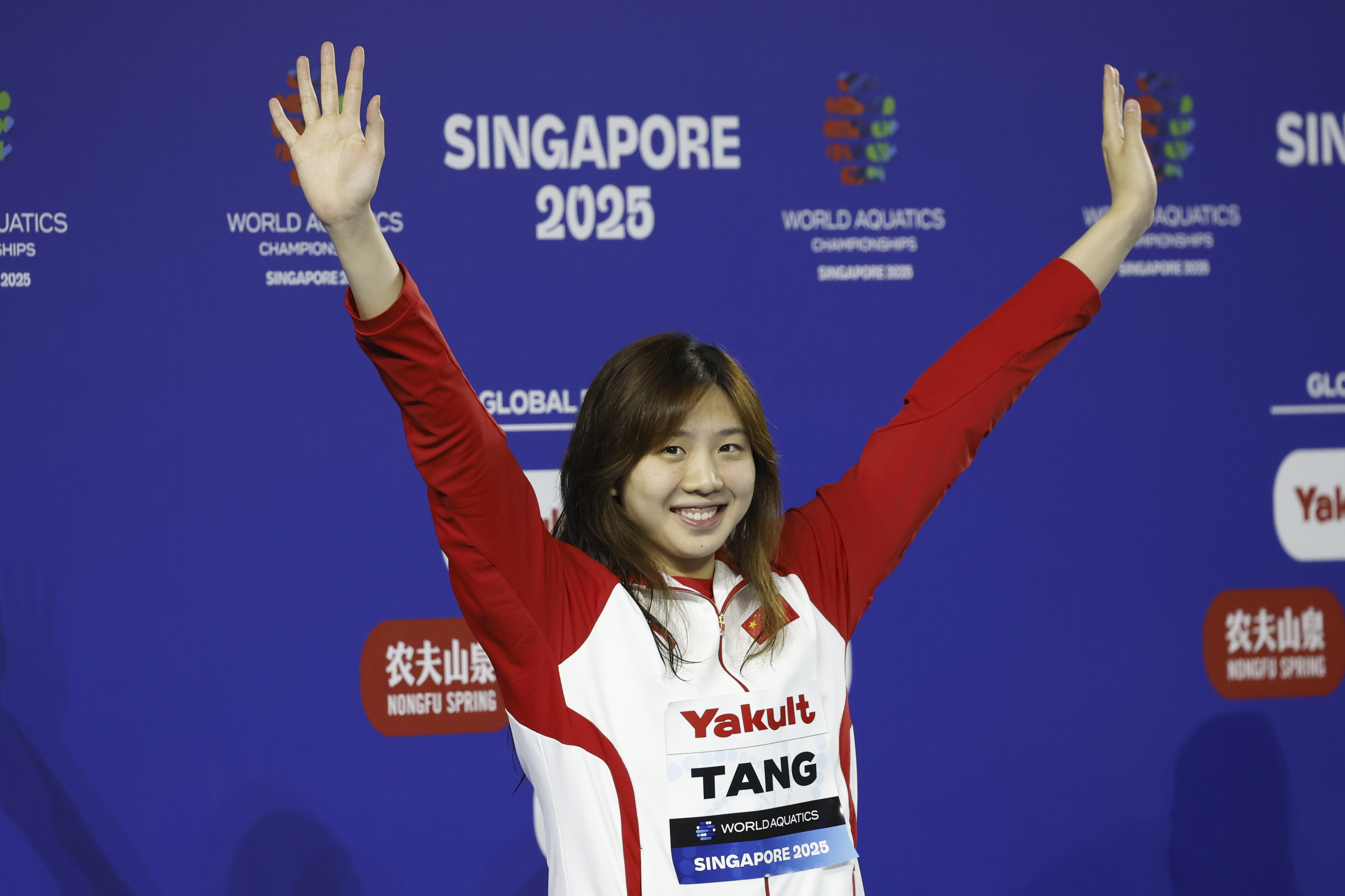 Changning swimmer claims two golds at the National Games