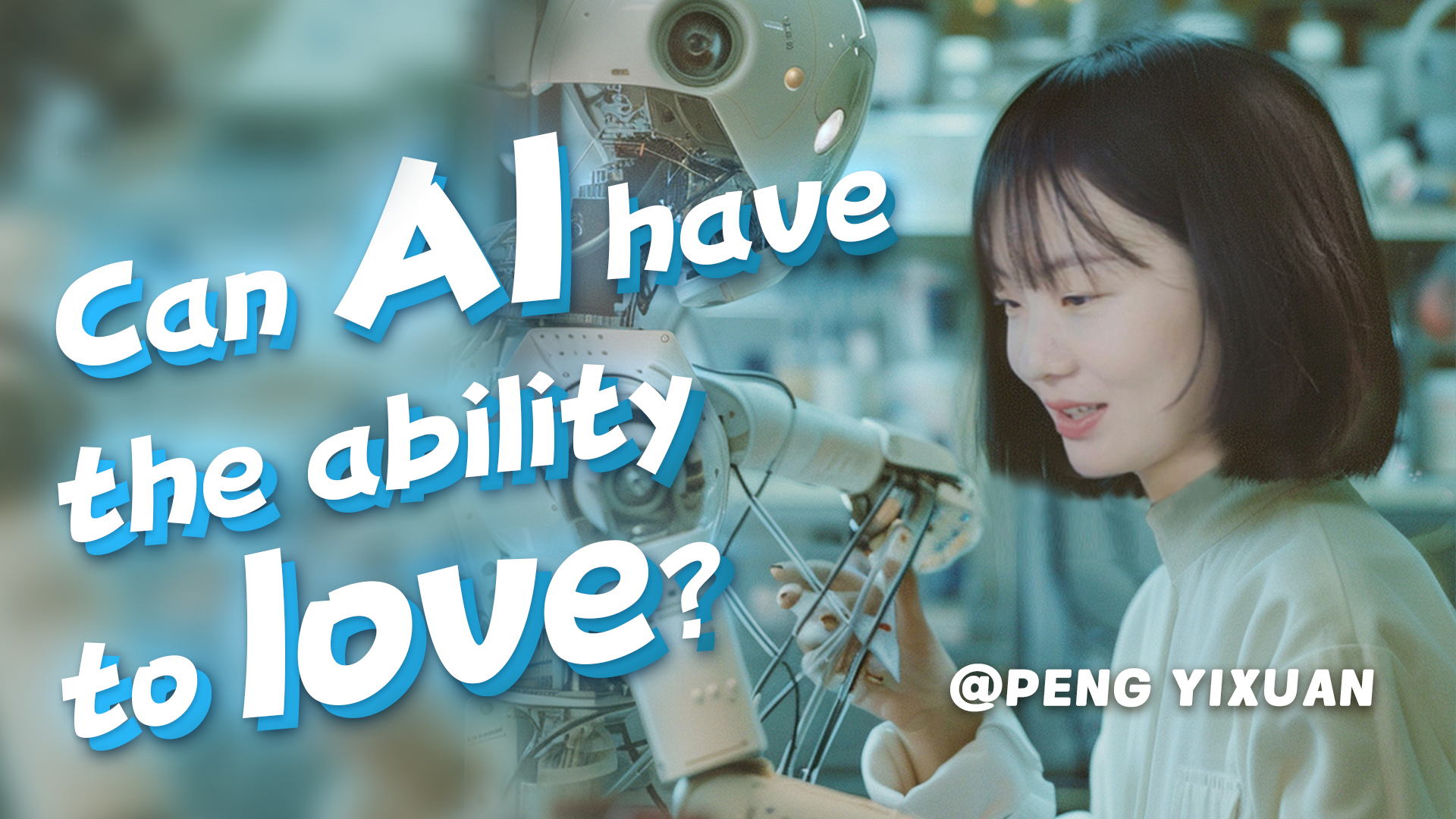 Can AI-powered robots have the ability to express love?