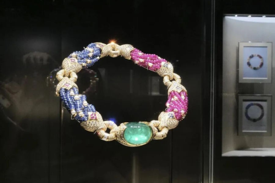 Bvlgari brings a kaleidoscope of color to Shanghai exhibition