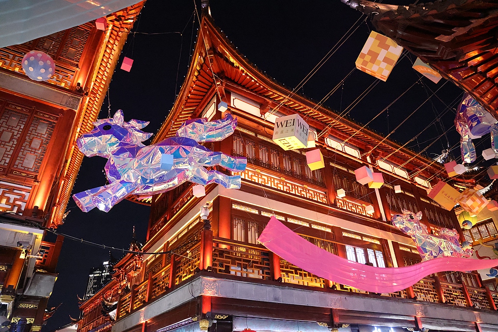 Where to find Chinese New Year decorations, events across Shanghai