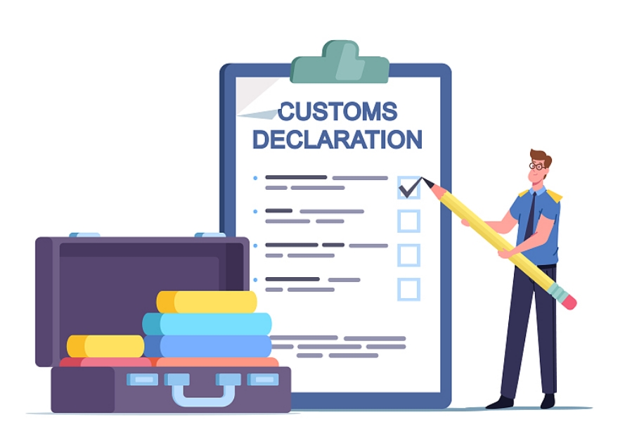 Customs clearance guide for inbound passengers