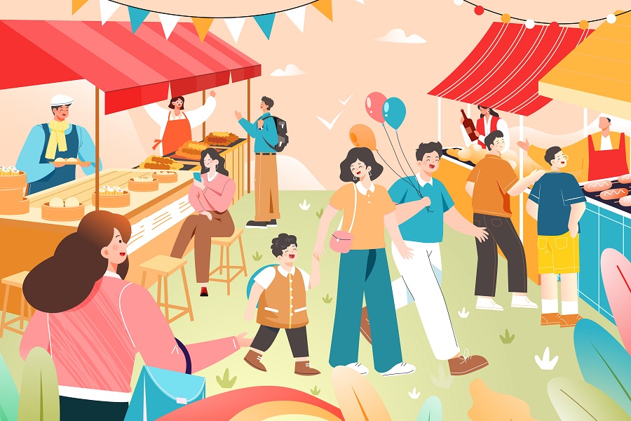 Explore Jing'an holiday markets this golden week