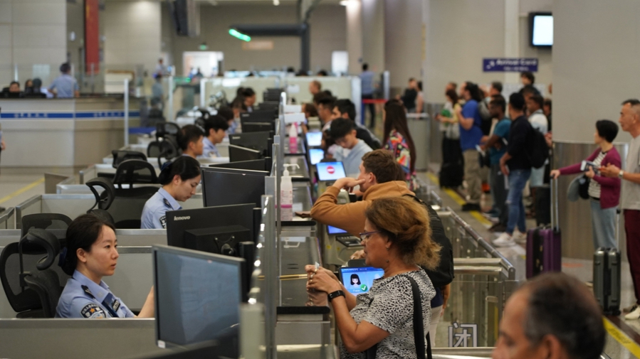 Shanghai Pudong airport sees record 20m immigration checks in 2024