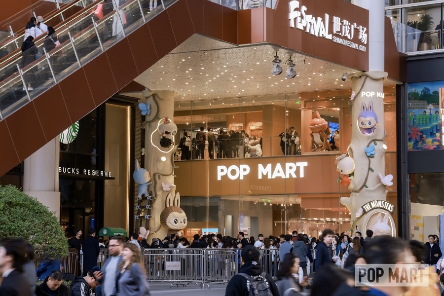 Pop Mart expands on Nanjing Road with new flagship store