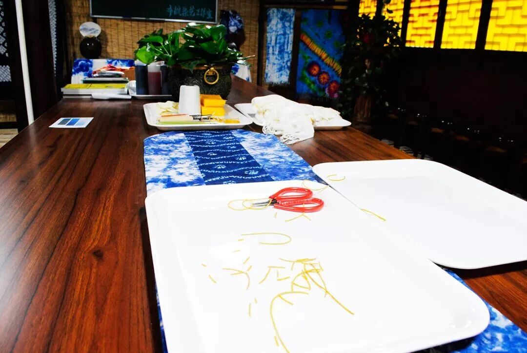 Every piece of dyed fabric showcases a distinct pattern..jpg