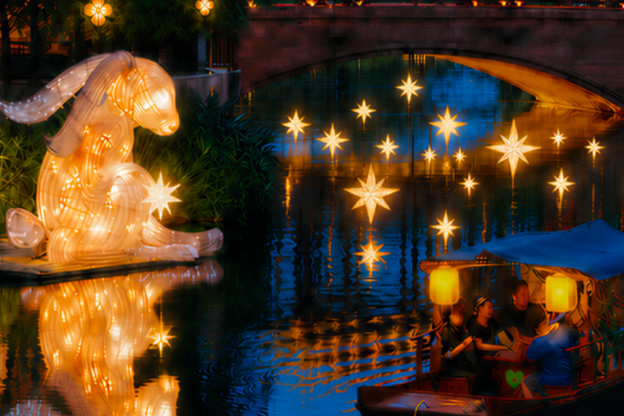 Shanghai's light festival guide: Water shows, historic towns, and more