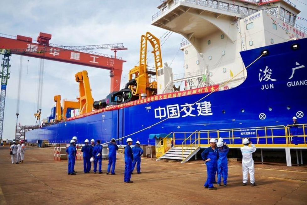 Shanghai shipbuilder launches Asia