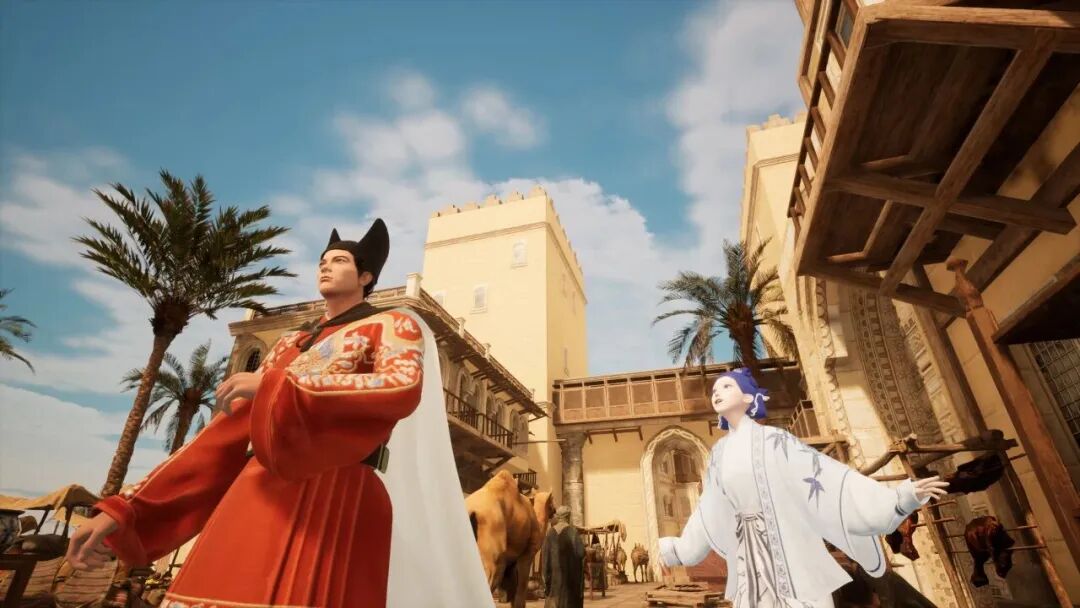A scene featuring Ming Dynasty explorer Zheng He from the VR show1.jpg
