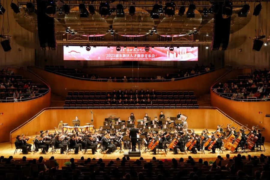 Pudong hosts 2025 Chinese New Year's concert for talents