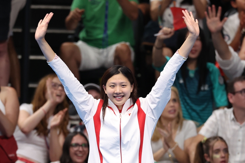 Shanghai swimmer Tang Qianting secures silver at Paris Olympics