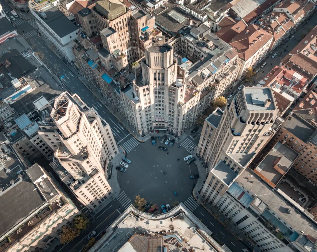 An aerial view of the intersection.jpg