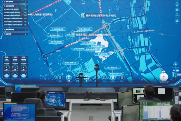 AI takes the wheel in Shanghai's traffic battle