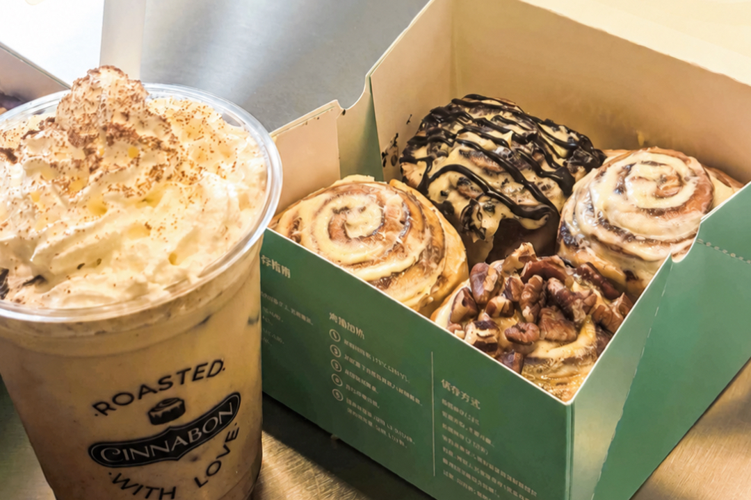 Cinnabon opens its first Chinese mainland store in Shanghai