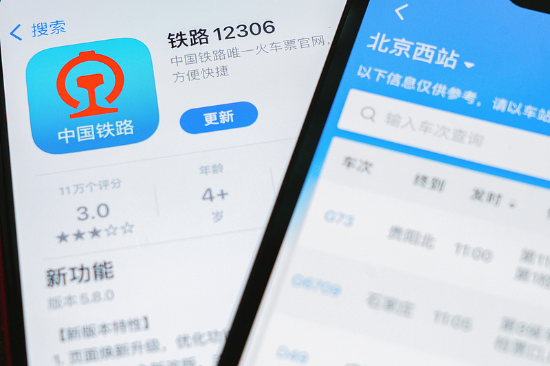 China railway to roll out digital invoices 