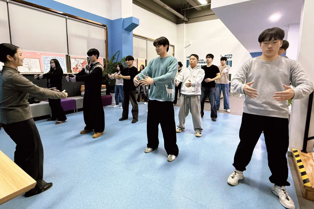 South Korean students explore winter short-term program in Shanghai