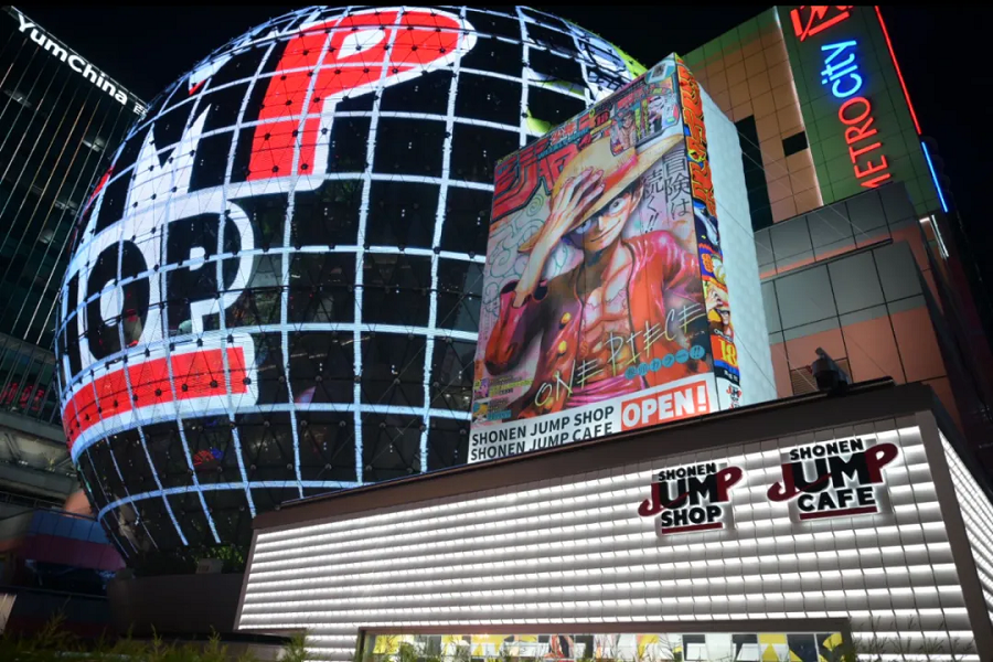 Manga magic lands in shanghai with world's 1st Shonen Jump complex