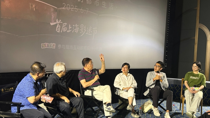 Movie fans talk about their experience with the Shanghai International Film Festival at Cathay Theatre.jpg