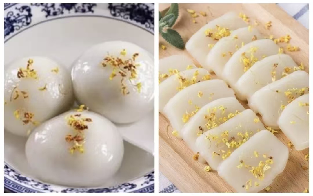 Glutinous rice balls and rice cakes..jpg