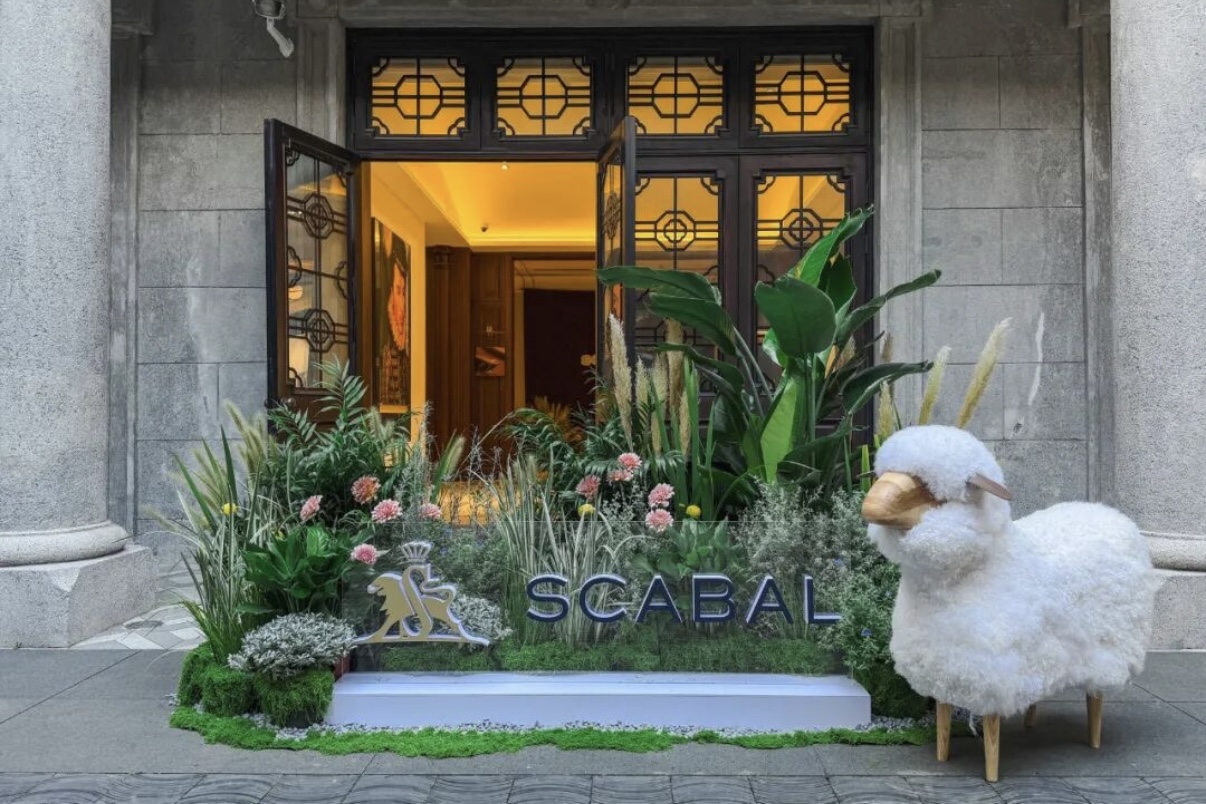 Scabal showcases artistry of its luxury fabrics in Huangpu