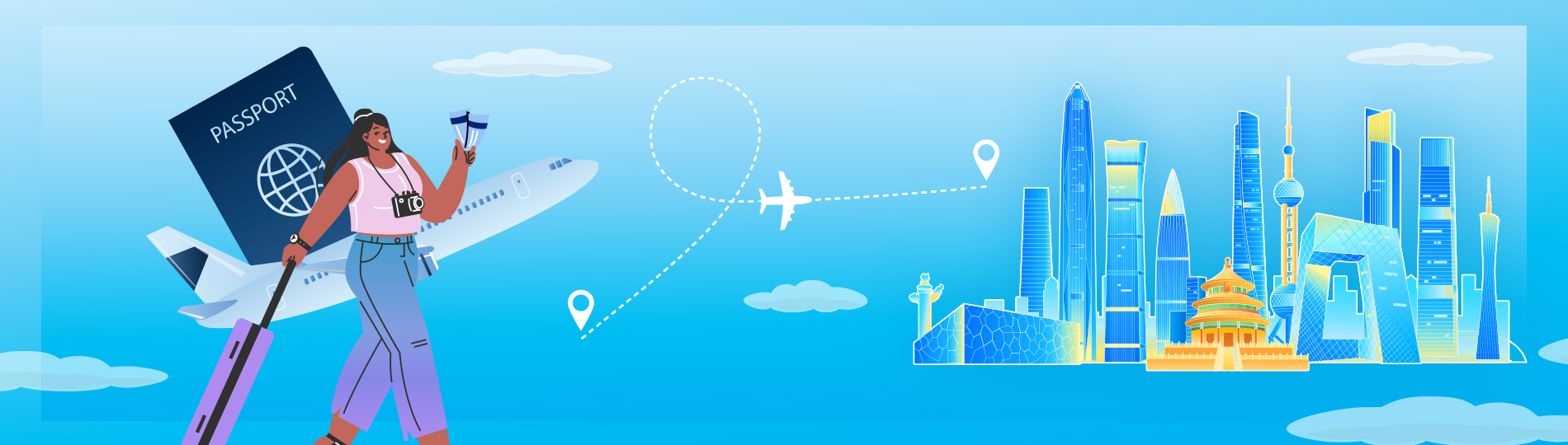 Visa-free travel to China 