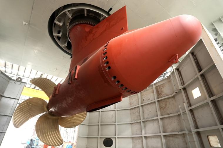 China launches homegrown podded propulsor