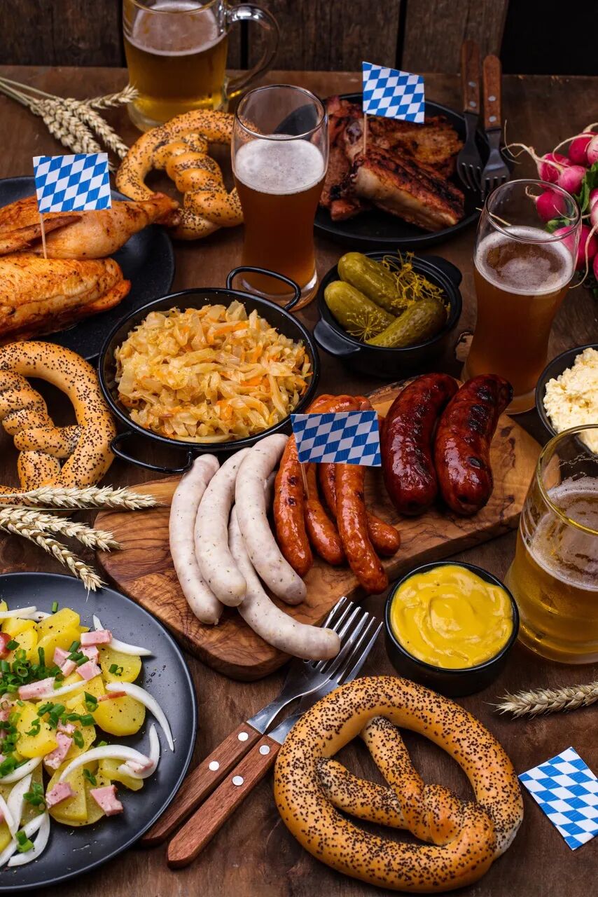 a selection of German-style dishes.jpg