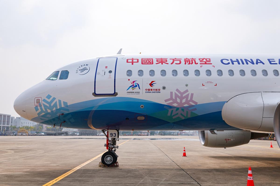 Airline enters spirit of Games with decorated jet3.jpg