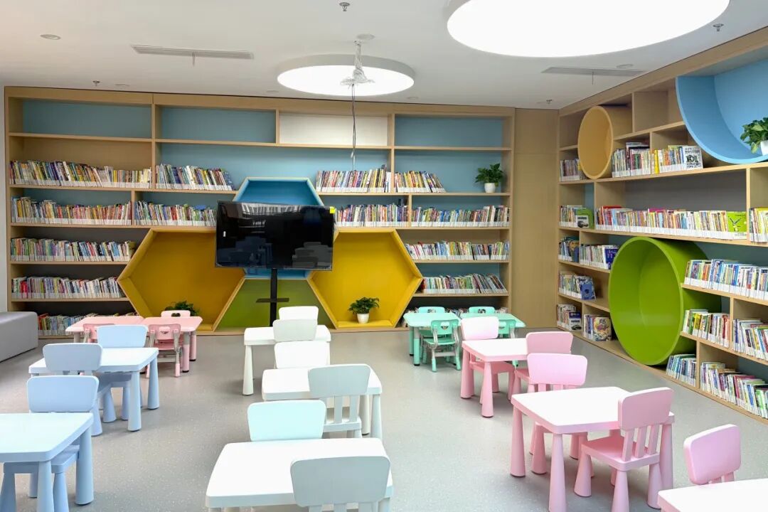 child-friendly reading space at Quyang Road Subdistrict Library..jpg
