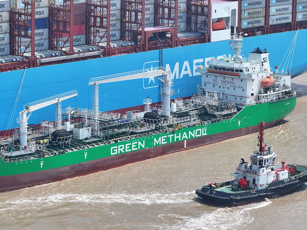 Shanghai Port to offer refueling with locally produced green methanol2.jpg