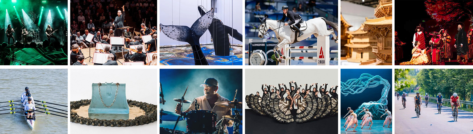 Sporting events, exhibitions & performances in May