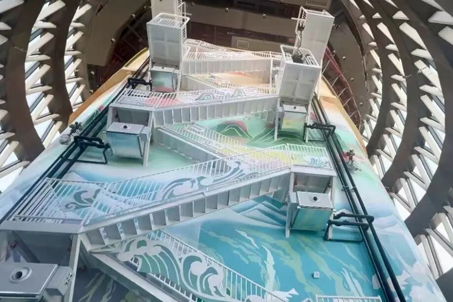 Discover family fun at Long Beach Tower's vertical adventure park