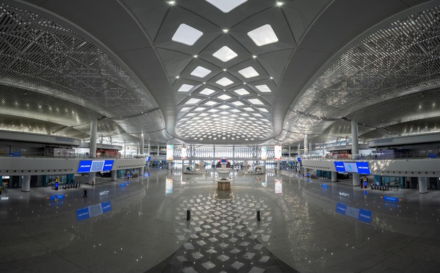 Shanghai Songjiang Railway Station nears completion for opening