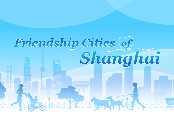 Friendship cities of Shanghai