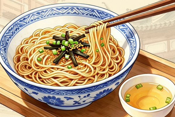 Scallion oil noodles: A taste of simplicity and flavor
