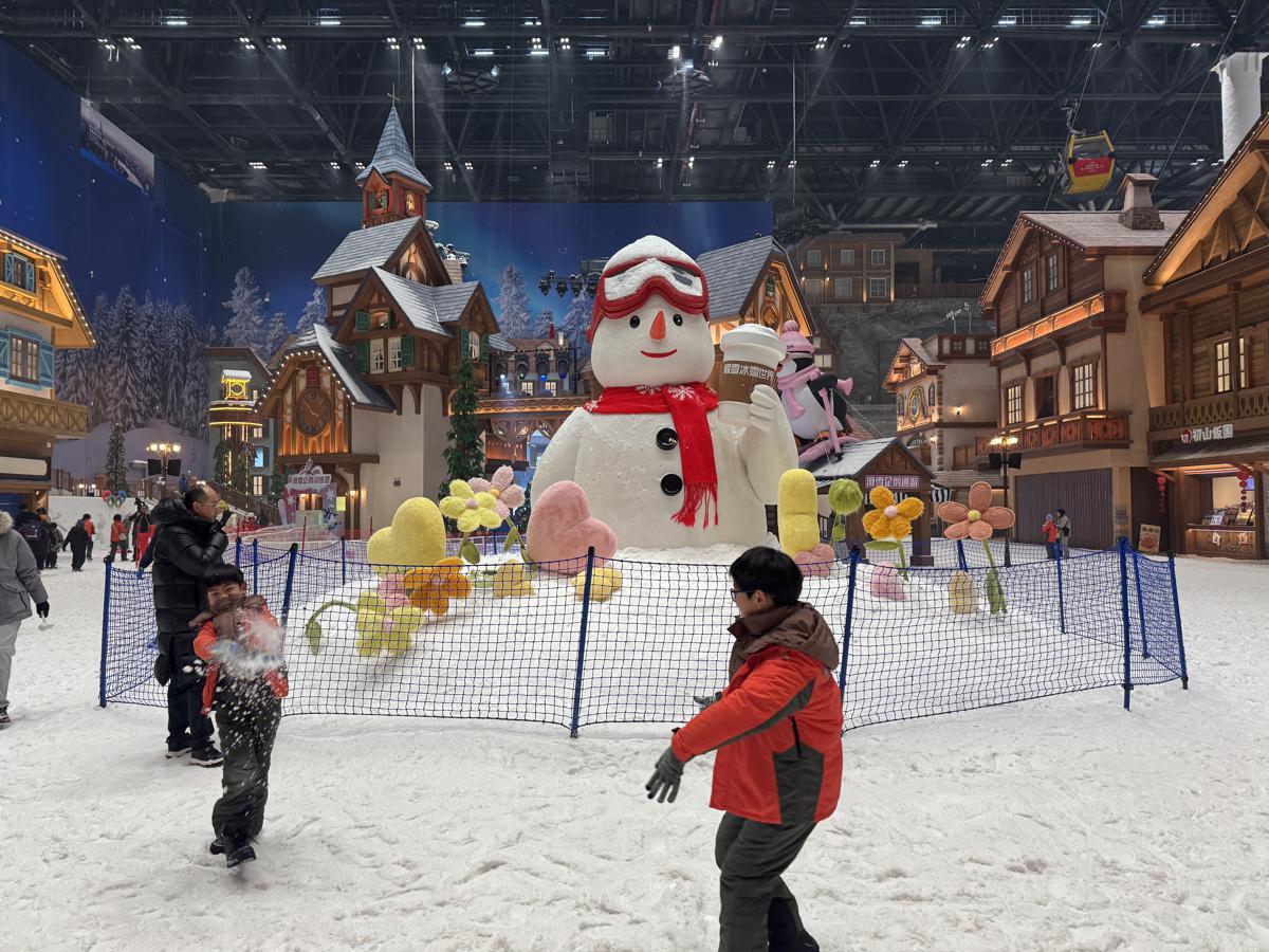 Ski resort welcomes Chinese New Year with extra fun