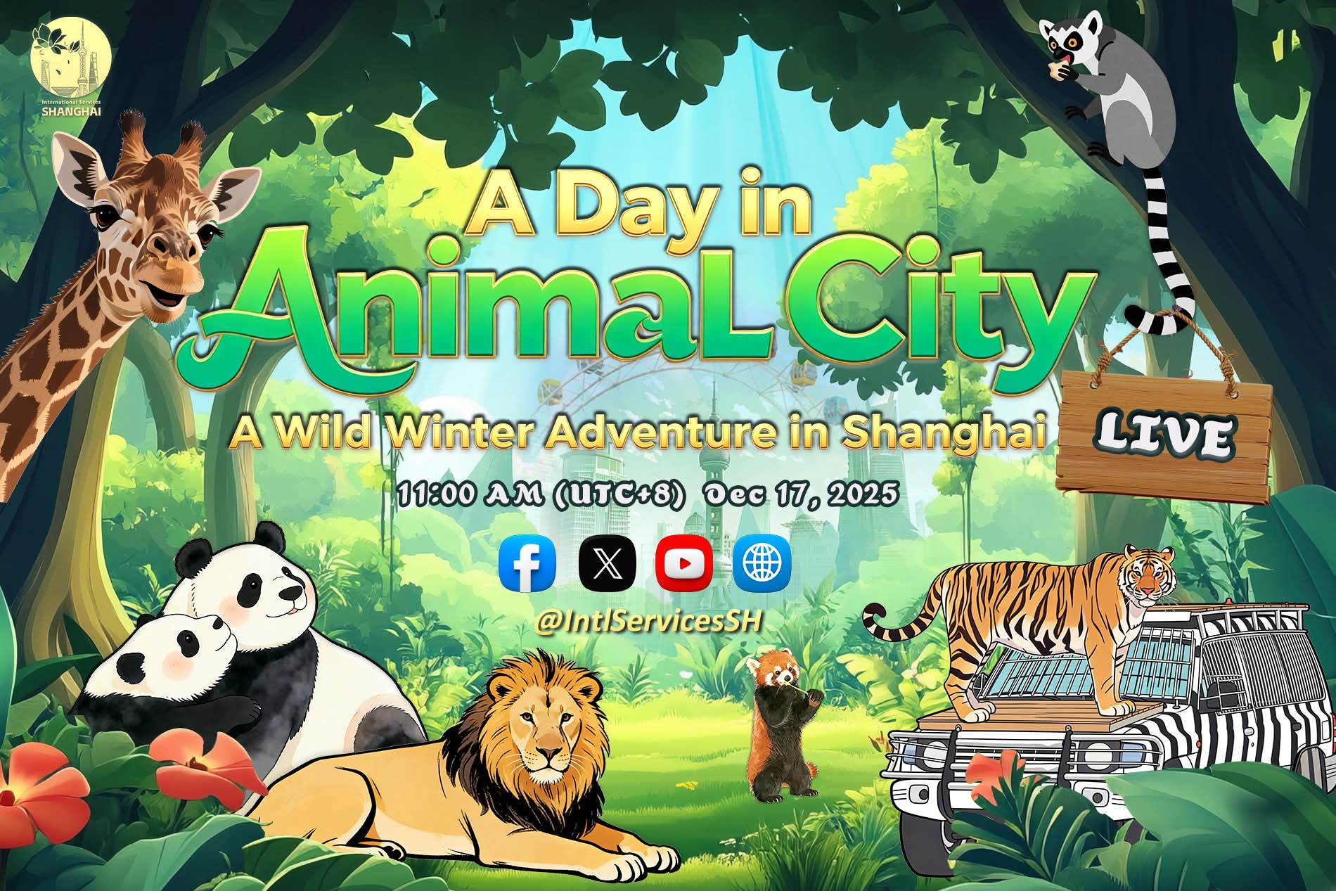 A day in animal city: A winter adventure in Shanghai