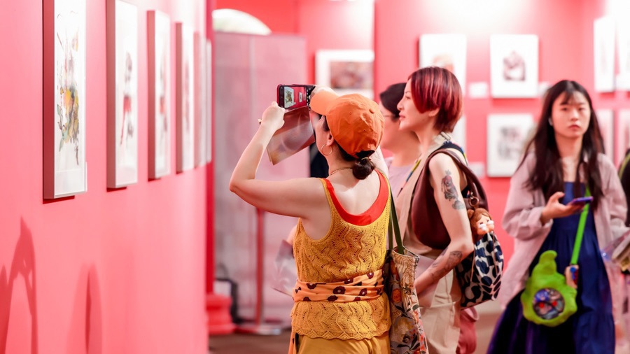 2025 GAF Shanghai Illustration Art Fair shines with global creativity.jpeg