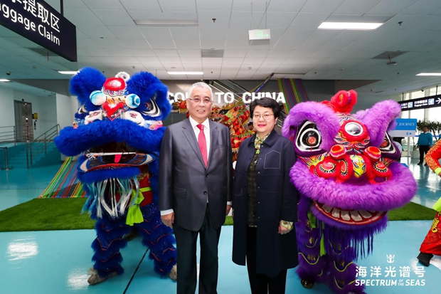 Shanghai welcomes around 4,000 passengers onboard single ship3.jpeg Shanghai welcomes around 4,000 passengers onboard single ship3.jpeg