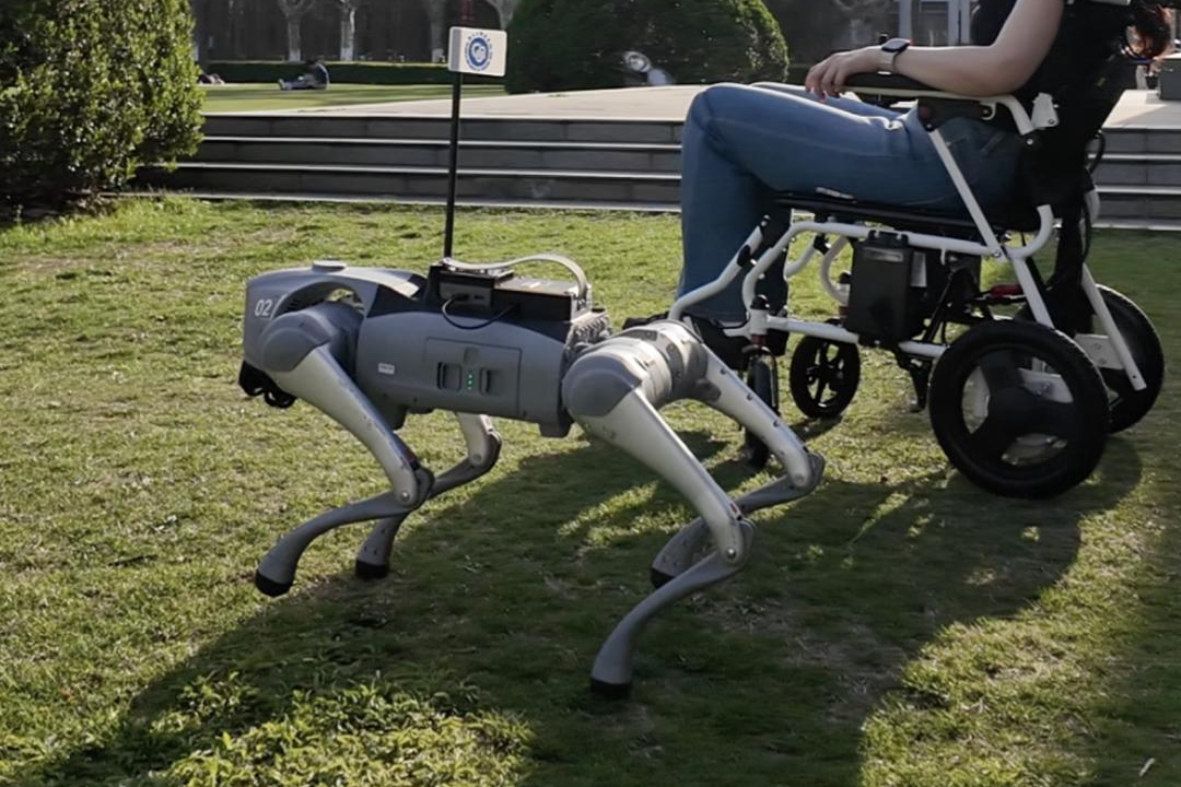 How do you control a robot dog with your mind?