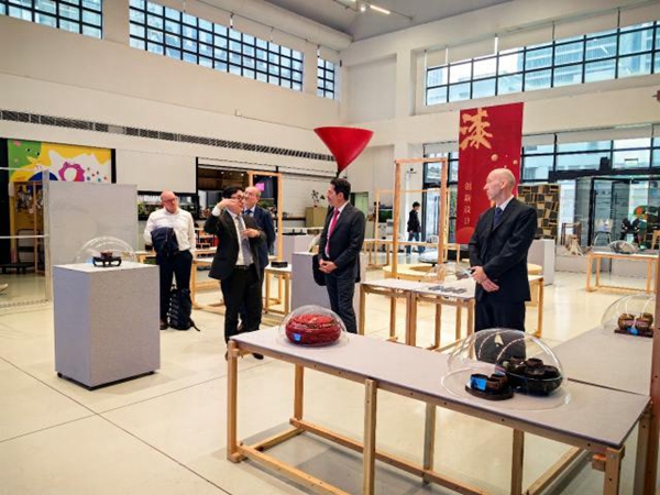 The Munich university delegation embarks on a tour of Tongji University..jpeg The Munich university delegation embarks on a tour of Tongji University..jpeg