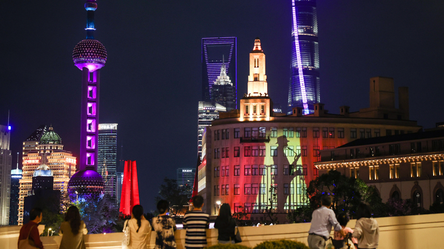 Shanghai will be illuminated with glorious scenic lighting during the Spring Festival in key areas across the city. .png