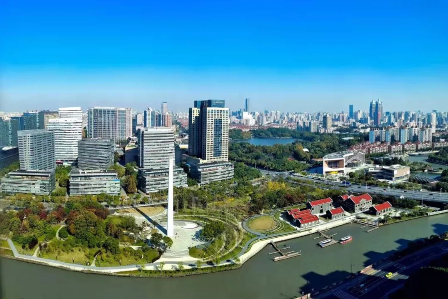 The Changfeng Ecological Business District. [Photo Putuo district of Shanghai].png