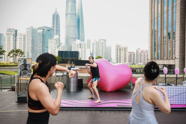 BFC's riverside terrace becomes a stage for Muay Thai mastery