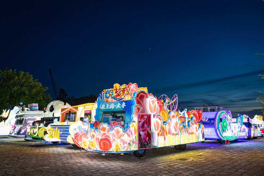 A preview of some floats set to grace the 36th Shanghai Tourism Festival 3.jpg